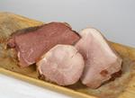 Rinderbraten, Nußsaftschinken, Kochschinken